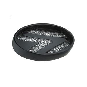 Popular Bath Sinatra Black Bath Accessories International Shipping - Size